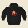 Alpaca Man Funny Graphic Hoodie