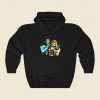 Animated Smile Funny Graphic Hoodie