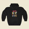 Anime Fight Funny Graphic Hoodie