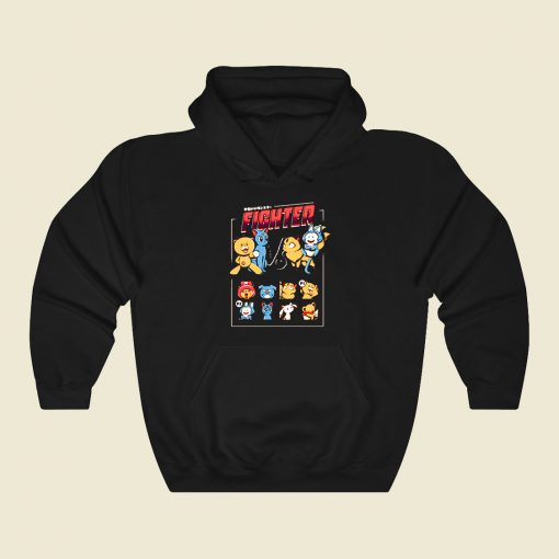 Anime Fight Funny Graphic Hoodie