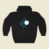 Astronaut Moon Funny Graphic Hoodie