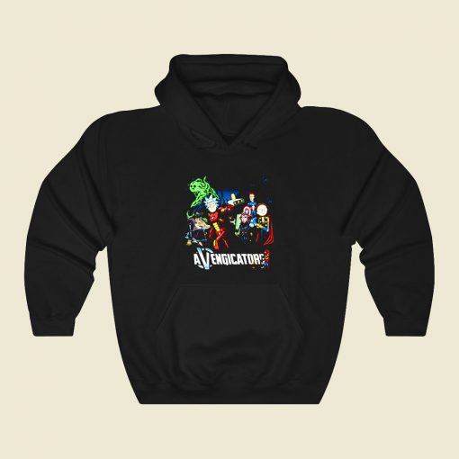 Avengicators Funny Graphic Hoodie