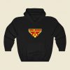 B Team Wing Logo Funny Graphic Hoodie