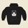 Bad Cattitude Cat Prisoner Funny Graphic Hoodie