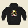 Bad To The Bone Funny Graphic Hoodie