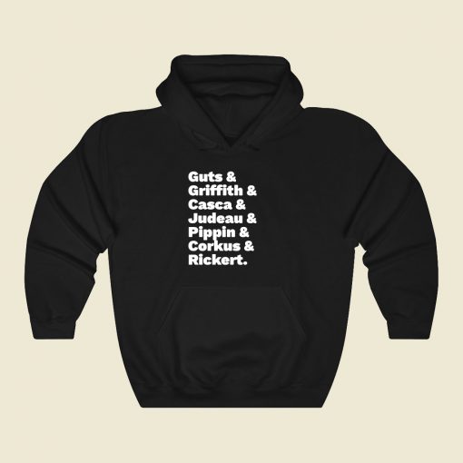 Band Of The Hawk List Funny Graphic Hoodie