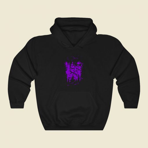 Bat Cave Funny Graphic Hoodie