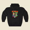 Bat Country Funny Graphic Hoodie