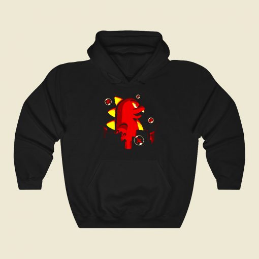 Bubblezilla Funny Graphic Hoodie