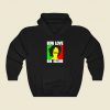 Bun Love Funny Graphic Hoodie