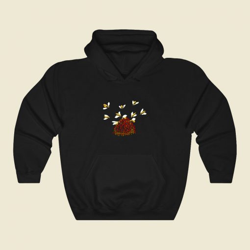 Busy Bees Funny Graphic Hoodie