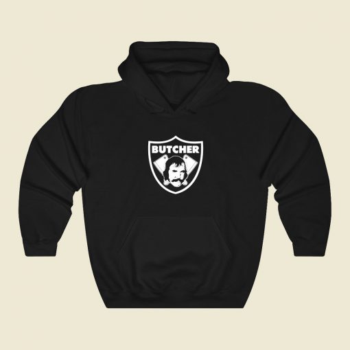 Butcher Funny Graphic Hoodie