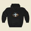 Digital Omega Funny Graphic Hoodie