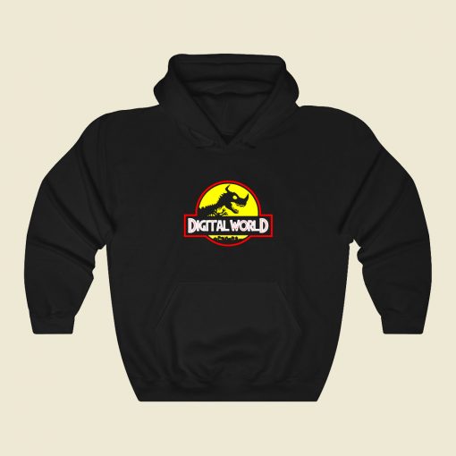 Digital World Funny Graphic Hoodie