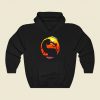 Dragon Logo Funny Graphic Hoodie