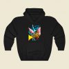 Dragon Rider Funny Graphic Hoodie