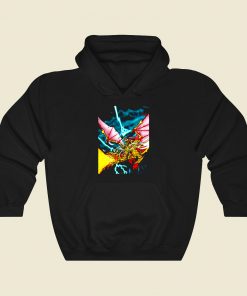 Dragon Rider Funny Graphic Hoodie