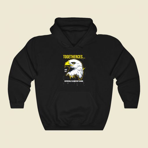 Eagle Centreville Elementary School Funny Graphic Hoodie