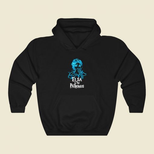 Elsa Is My Patronus Funny Graphic Hoodie