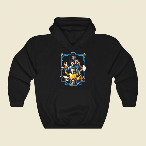 Enter The Trekkies Funny Graphic Hoodie