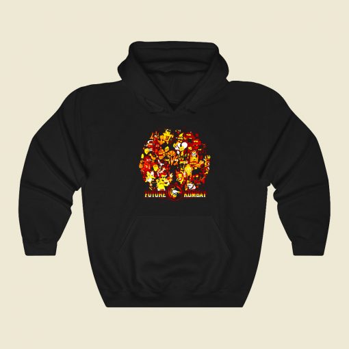 Future Kombat Funny Graphic Hoodie