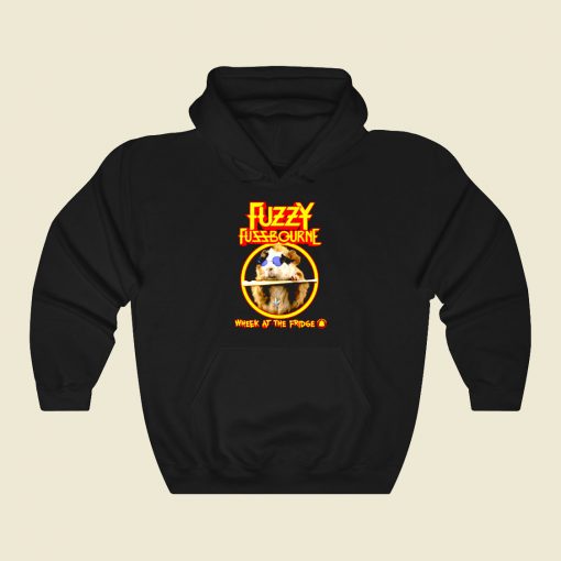 Fuzzy Fuzzbourne Funny Graphic Hoodie