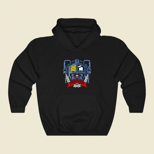 Ghost Crest Funny Graphic Hoodie