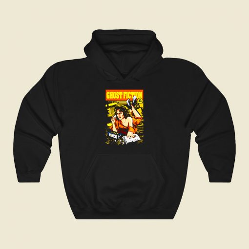 Ghost Fiction Funny Graphic Hoodie