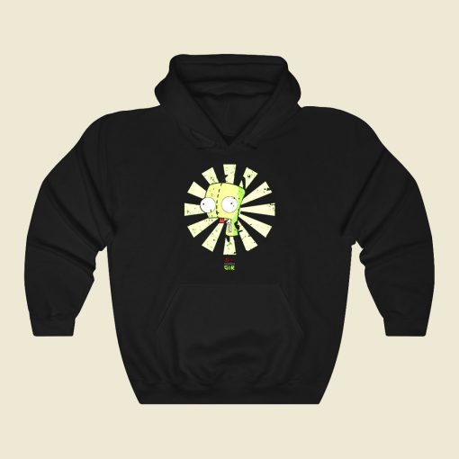 Gir Retro Japanese Funny Graphic Hoodie