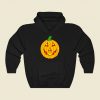 Glowing Happy Jack O Lantern Funny Graphic Hoodie