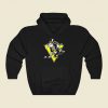 Go Penguin Go Funny Graphic Hoodie