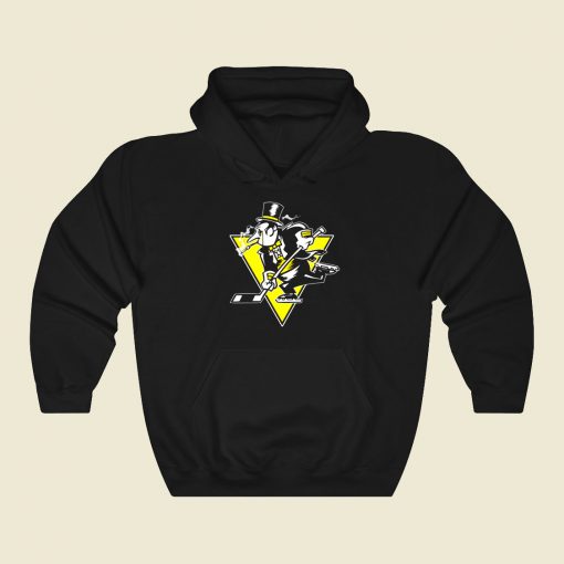 Go Penguin Go Funny Graphic Hoodie