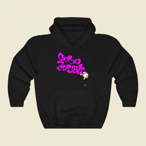 Good Trouble Funny Graphic Hoodie