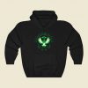 Grass Arrow Strike Funny Graphic Hoodie