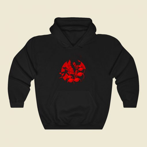 Great Demon Funny Graphic Hoodie