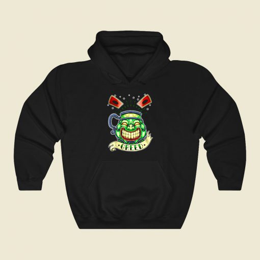 Greed Pot Funny Graphic Hoodie