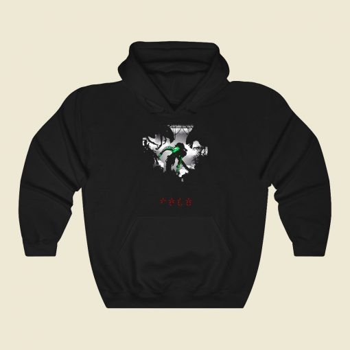 Green Blood Funny Graphic Hoodie