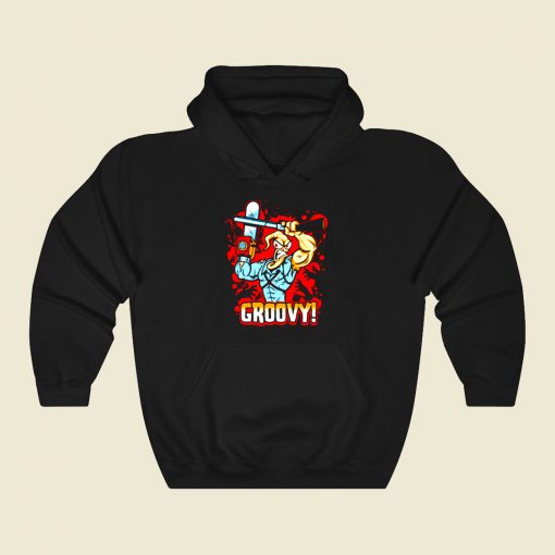 Groovy Funny Graphic Hoodie