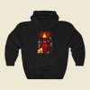 Hand Of Doom Funny Graphic Hoodie