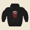 Harley Vs The Mad World Funny Graphic Hoodie