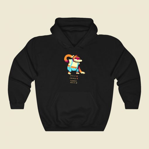 He Has No Style He Has No Grace But This Kong Has A Funny Face Funny Graphic Hoodie