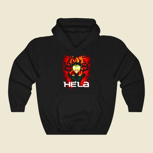 Hela Funny Graphic Hoodie