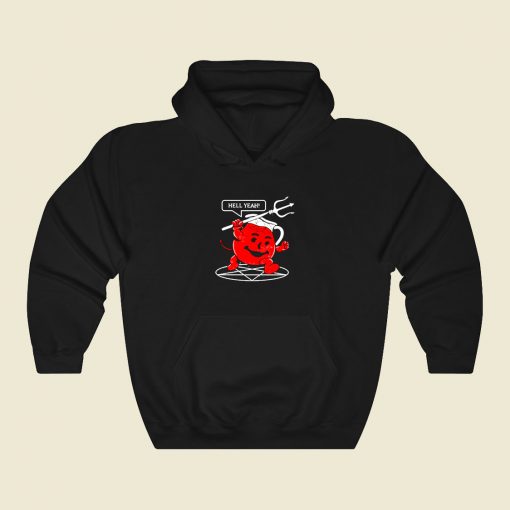 Hell Yeah Funny Graphic Hoodie