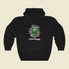 Hello Doomguy V2 Funny Graphic Hoodie