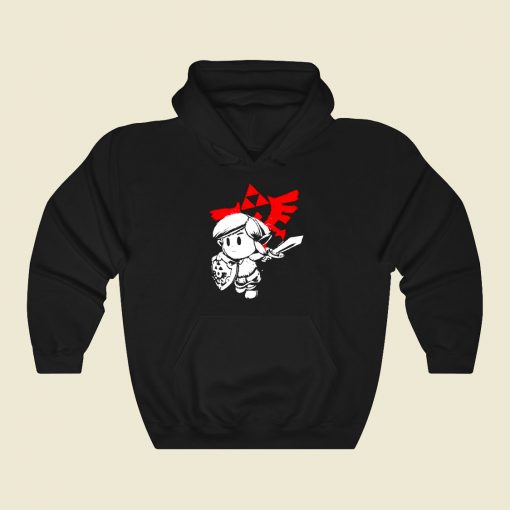 Hylian Hero White Funny Graphic Hoodie