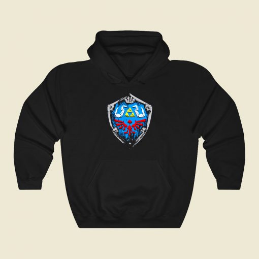 Hylian Shield Funny Graphic Hoodie