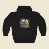 Icehead And Fireman Funny Graphic Hoodie