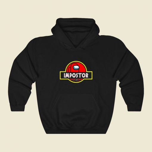 Impostor Among Us Funny Graphic Hoodie