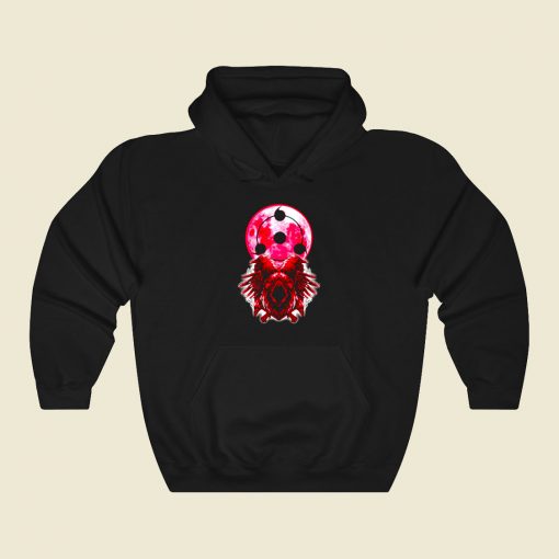 Itachi Blood Moon Funny Graphic Hoodie