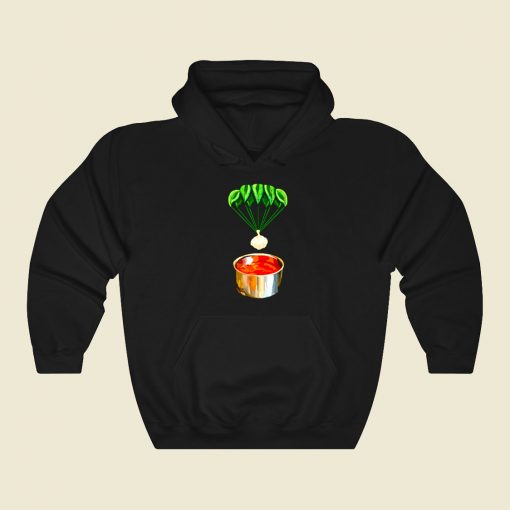 Italian Garlic Basil Tomato Sauce Funny Graphic Hoodie